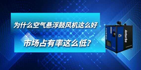 為什么空氣懸浮鼓風機這么好，市場占有率這么低？